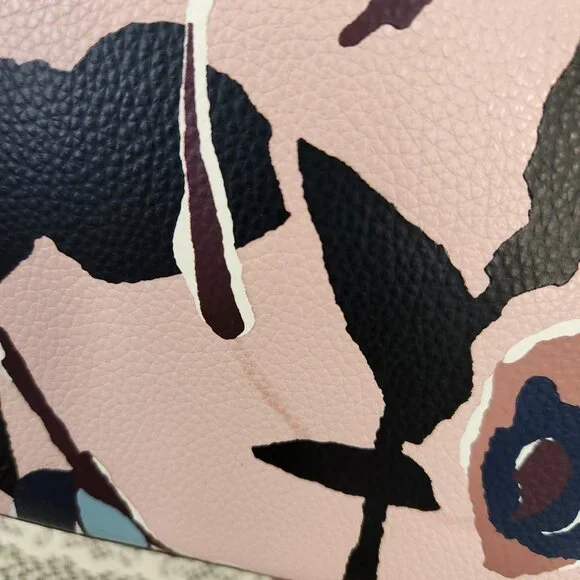 Kate Spade NY Eva Paper Rose Large Shoulder Bag Purse - Picture 6 of 14